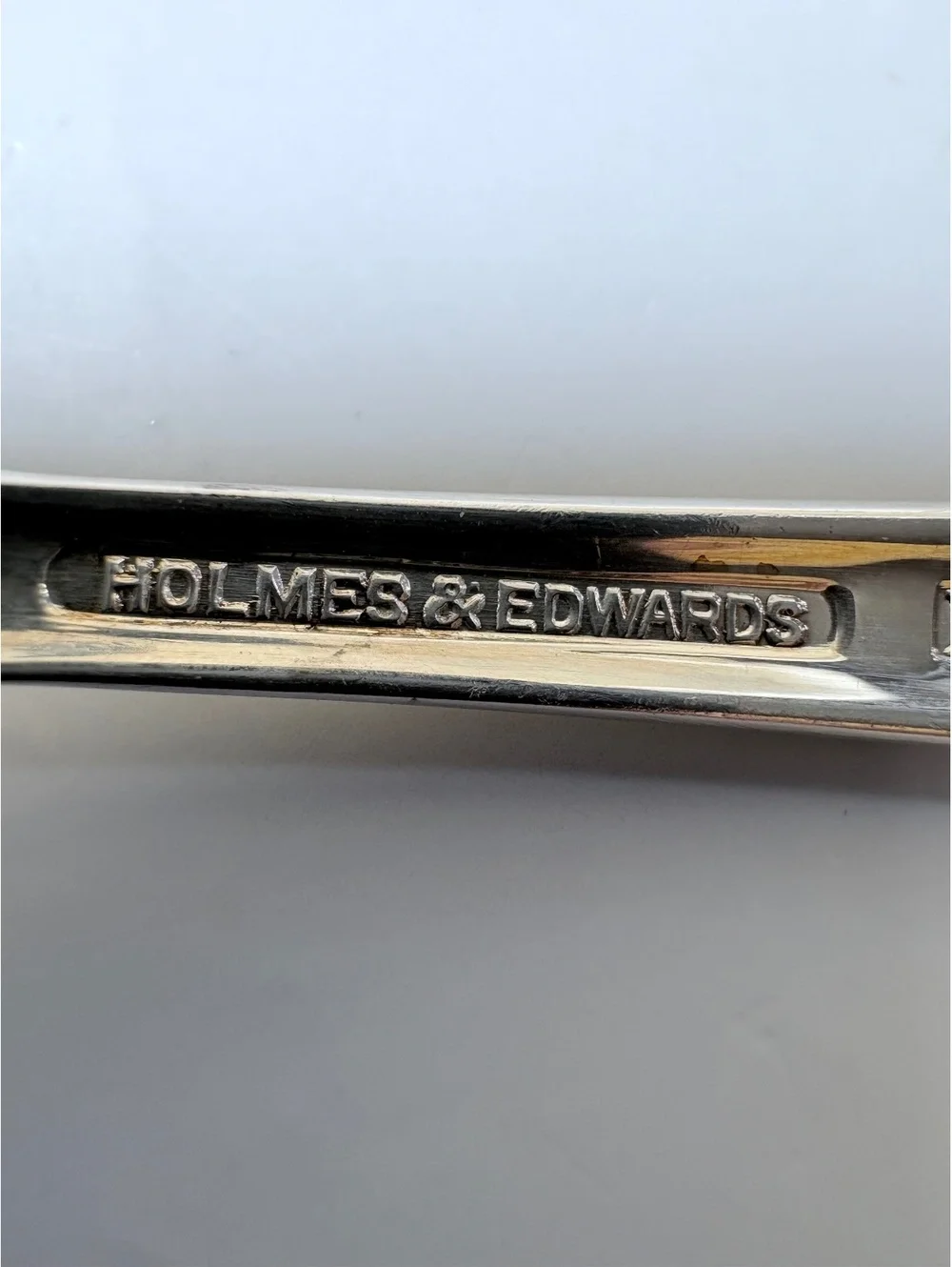 Holmes & Edwards Deep Silver Floral Master Butter Knife 6.5”